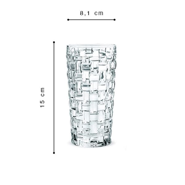 Nachtmann Bossa Nova Longdrink Glas, 4er-Set