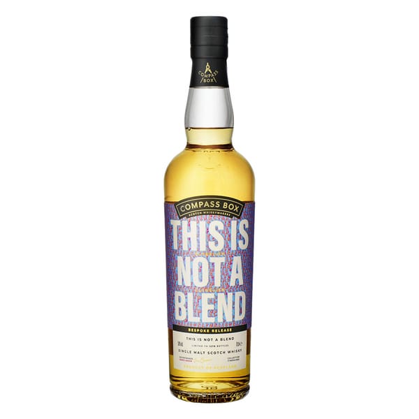 Compass Box "This Is Not A Blend" Single Malt Scotch Whisky 70cl