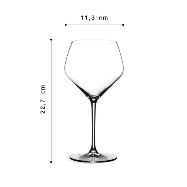 Riedel Extreme Chardonnay Verre à Vin Blanc 67cl, Pack de 2