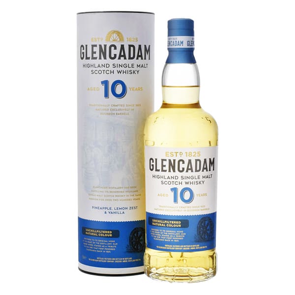 Glencadam 10 Years Single Malt Whisky 70cl