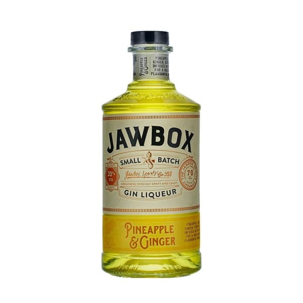 Jawbox Pineapple & Ginger Gin Likör 70cl