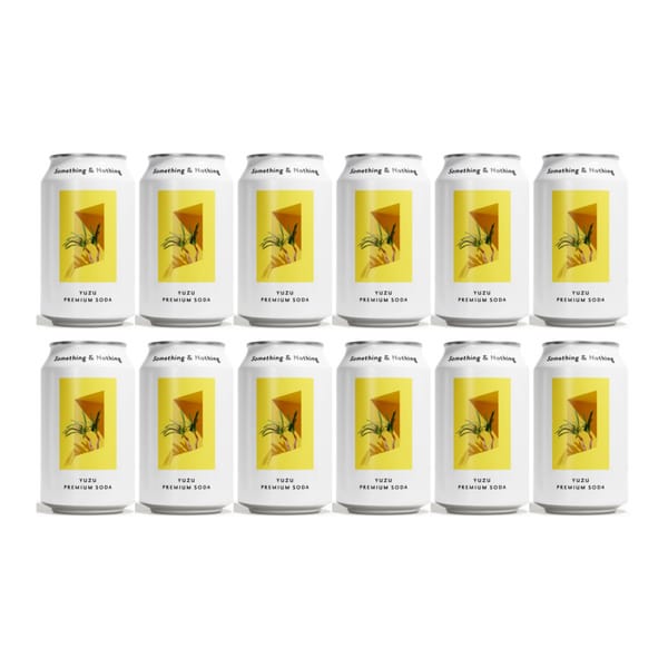 Something & Nothing Yuzu Seltzer 33cl 12er Pack