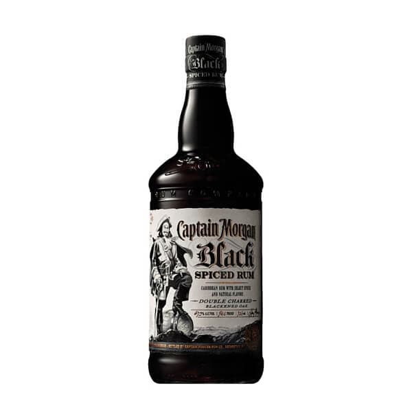 Captain Morgan Black Spiced 70cl (Spirituose auf Rum-Basis)