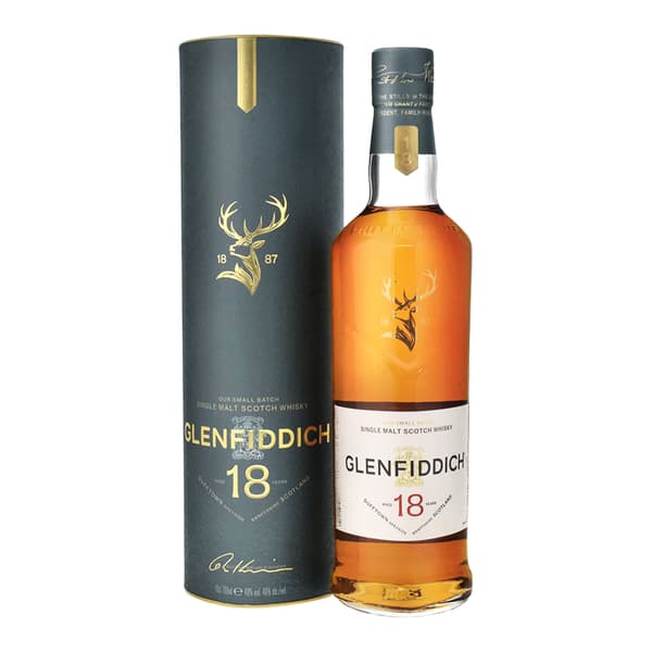 Glenfiddich 18 Years Single Malt Whisky 70cl