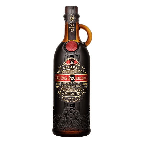 El Ron Prohibido 15 Years Old Solera Finest Blended Mexican Rum Reserva 70cl