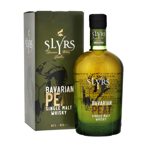 Slyrs Bavarian Peat Single Malt Whisky 70cl