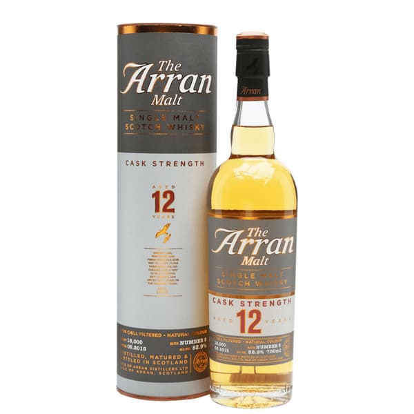 Arran 12 Years Cask Strength Whisky Batch 5 70cl