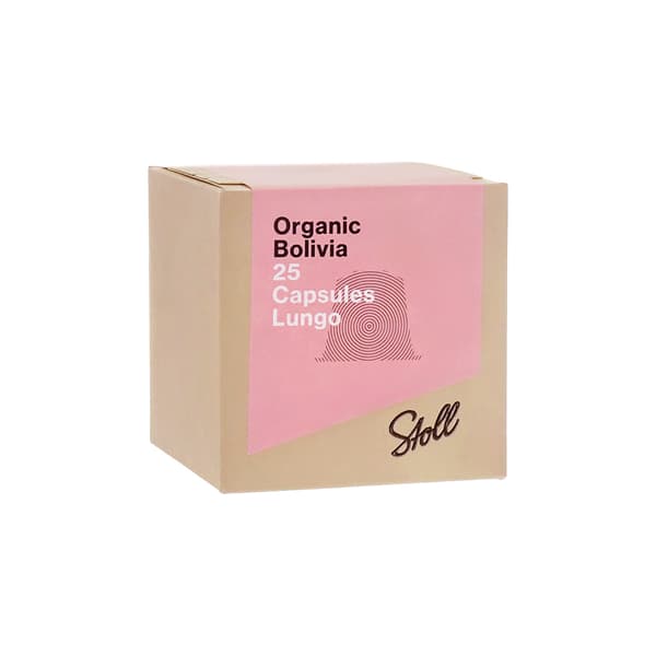 Stoll Kaffee Organic Bolivia Lungo 25 Kapseln