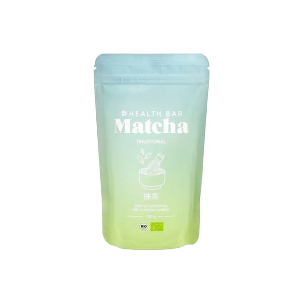 Health Bar Traditional Bio Matcha Thé 100g
