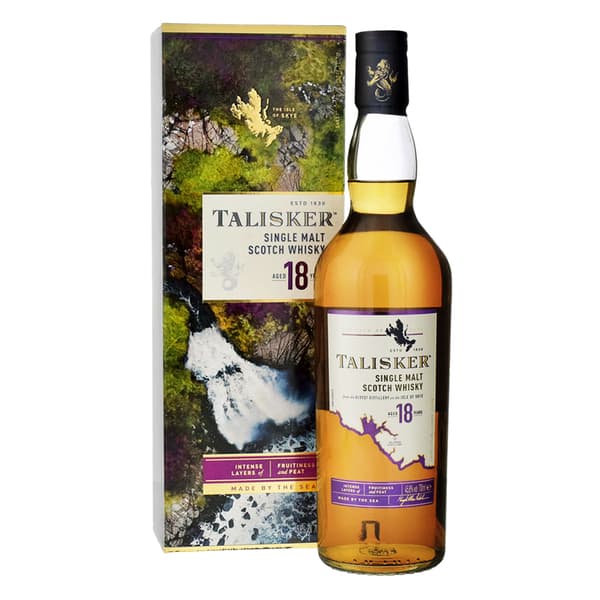 Talisker Single Malt Whisky 18 Years 70cl