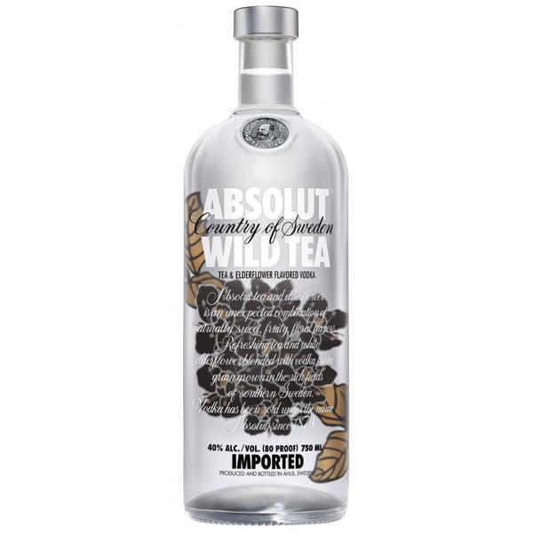 Absolut Wild Tea Vodka 100cl