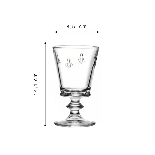 La Rochère Abeille Verre à vin 24cl Pack de 4