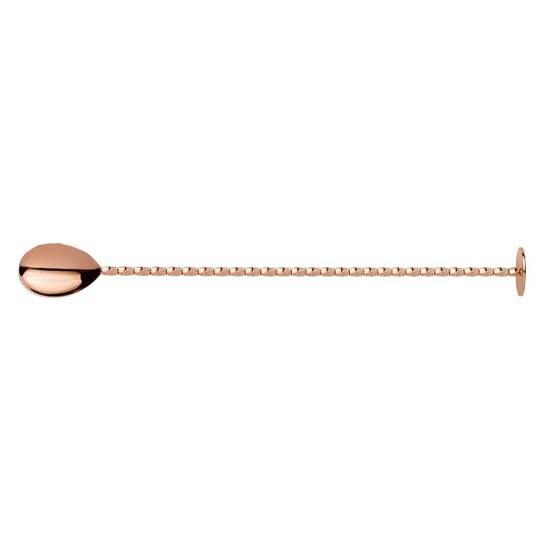 Classic Barlöffel mit Stössel Kupfer 270mm