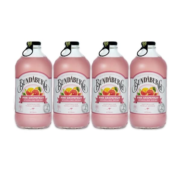 Bundaberg Pink Grapefruit 37.5cl 4er Pack