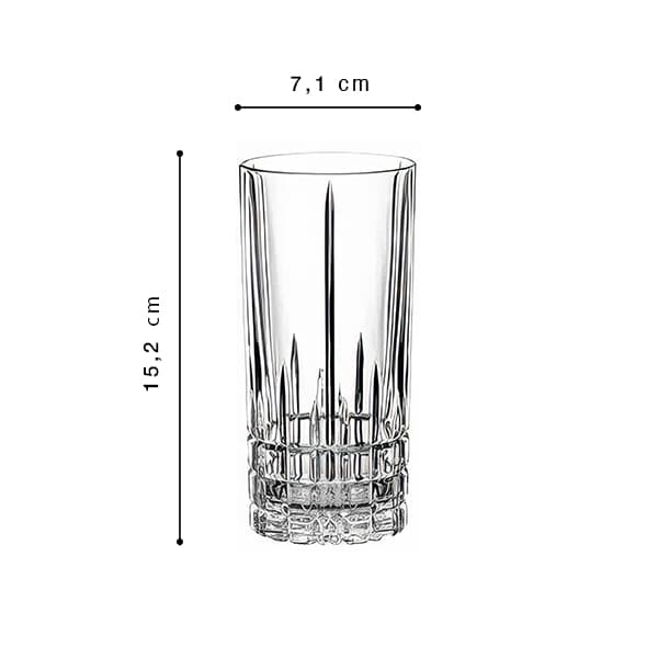 Spiegelau Perfect Serve Collection Verre à Long drink, Ensemble de 4