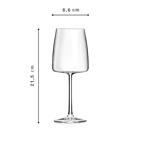 RCR Essential Verre à Vin 43cl, Pack de 6