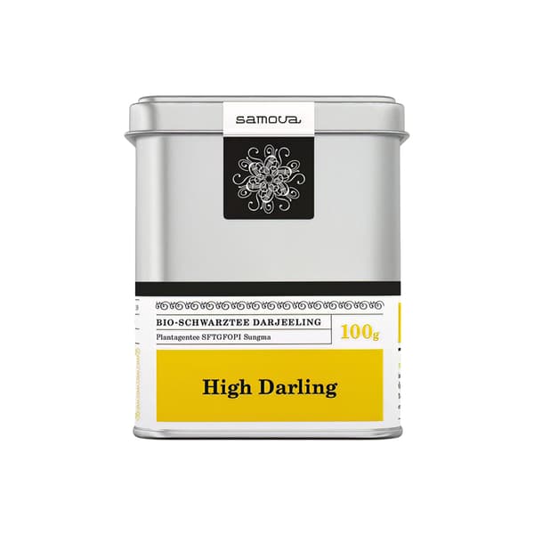 Samova High Darling Thé noir bio boîte 100g