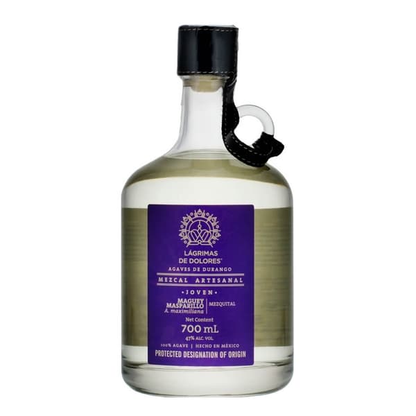 Lagrimas de Dolores Mezcal Masparillo Joven 70cl