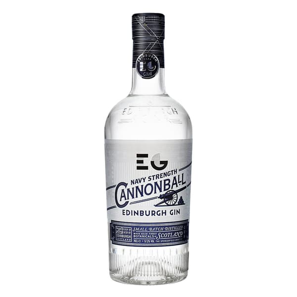 Edinburgh Cannonball Navy Strength Gin 70cl