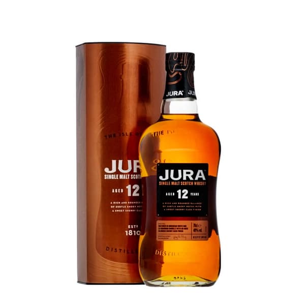 Jura 12 Years Single Malt Scotch Whisky 70cl