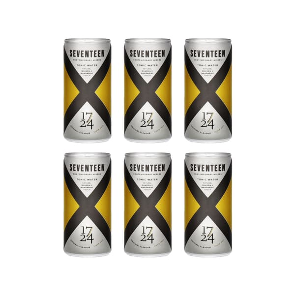 Seventeen 1724 Tonic Water Cannette 20cl Pack de 6