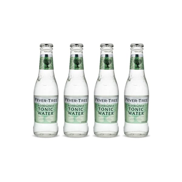 Fever-Tree Elderflower Tonic Water 20cl 4er Pack