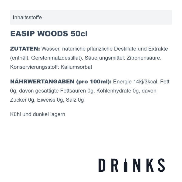 EASIP WOODS 50cl