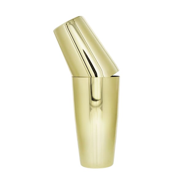 Schüttelbecher Boston Shaker in Gold