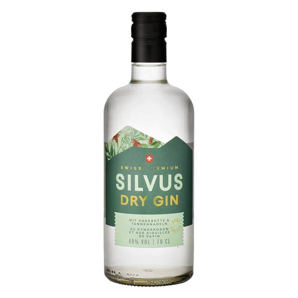 Silvus Swiss Dry Gin 70cl