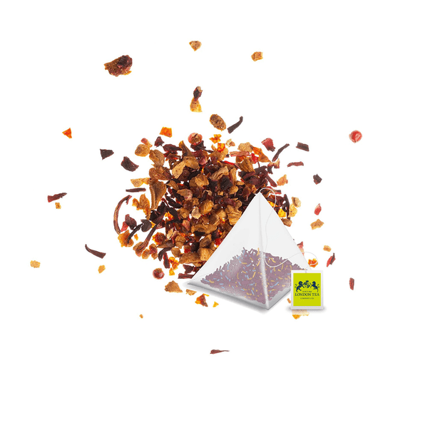 London Tea Strawberry Dream Infusion de fruits avec 25 sachets pyramidaux