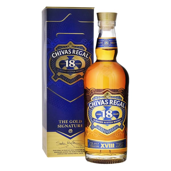 Chivas Regal 18 Years Blended Scotch Whisky 70cl