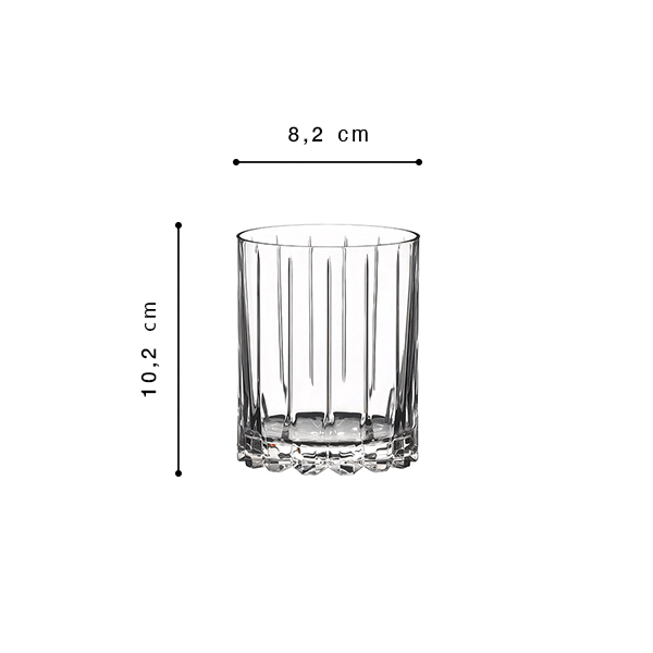 Riedel Bar Double Rocks Glass Set, Pack de 2