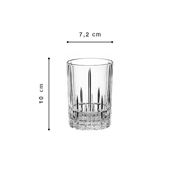 Spiegelau Perfect Serve Collection Petit Verre à Long drink, Ensemble de 4