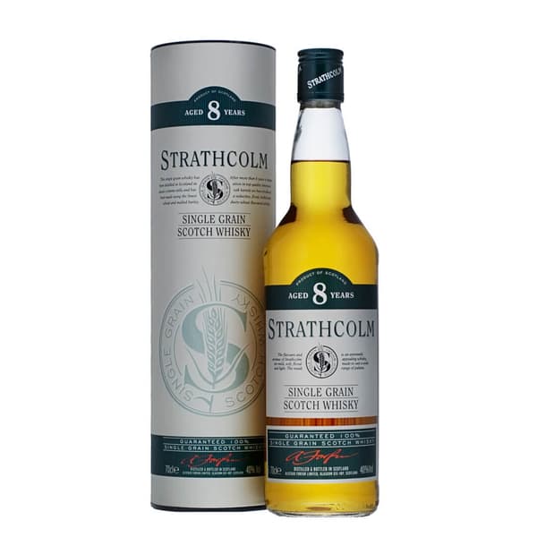 Strathcolm 8 Years Single Grain Whisky 70cl