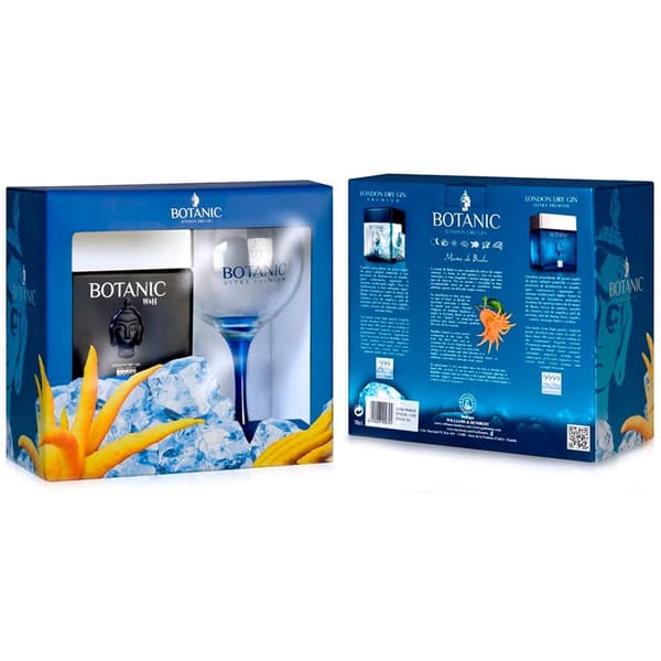 Cubical Ultra Premium London Dry Gin Set mit Glas