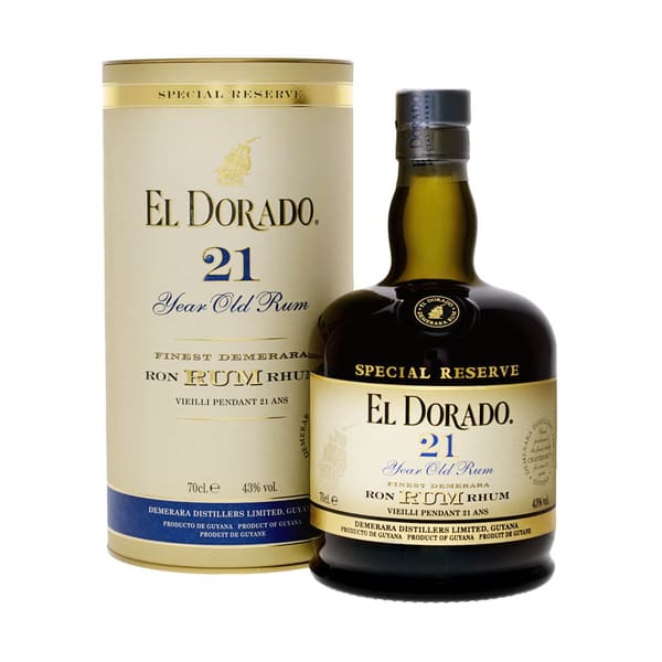 El Dorado Rum 21 Years 70cl