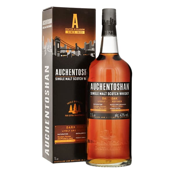 Auchentoshan Dark Oak Single Malt Whisky 100cl