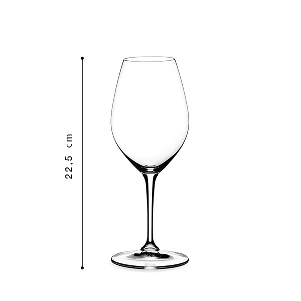 Riedel Vinum Verre à Champagne 44.5cl, Pack de 2