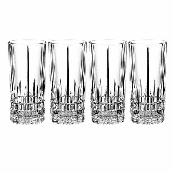 Spiegelau Perfect Serve Collection Longdrink Glass, 4er-Set