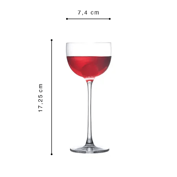 Nude Savage Pony Glas 2er-Pack