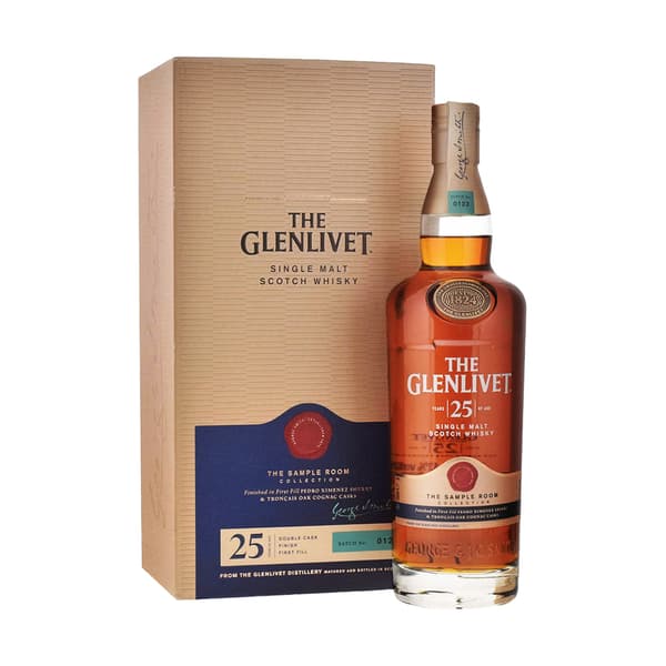 The Glenlivet 25 Years Single Malt Whisky 70cl