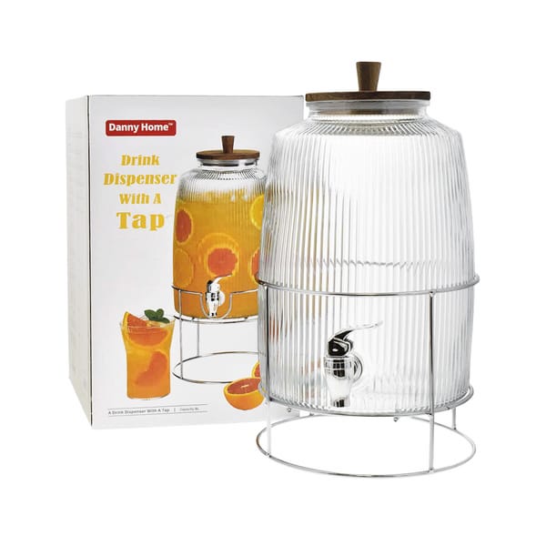 Danny Home Getränkespender mit Zapfhahn 600cl
