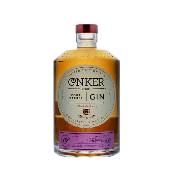 Conker Spirit Port Barrel Gin 70cl