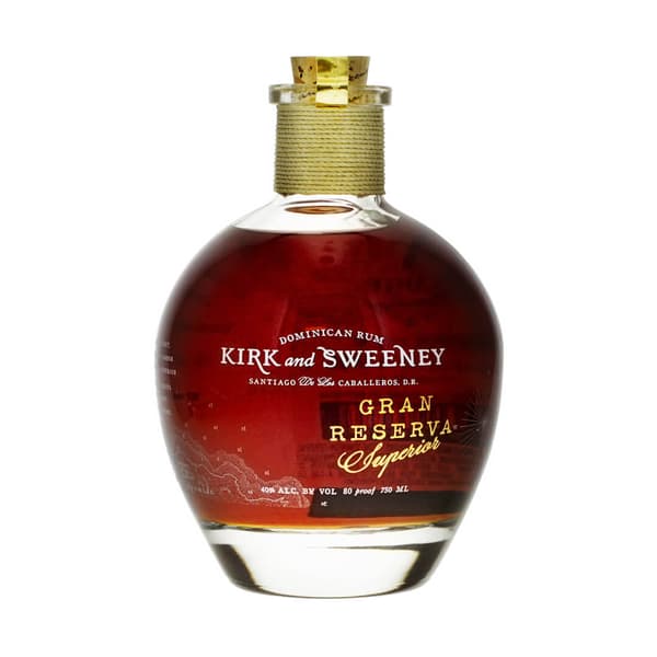 Kirk and Sweeney Dominican Rum Gran Reserva Superior 70cl
