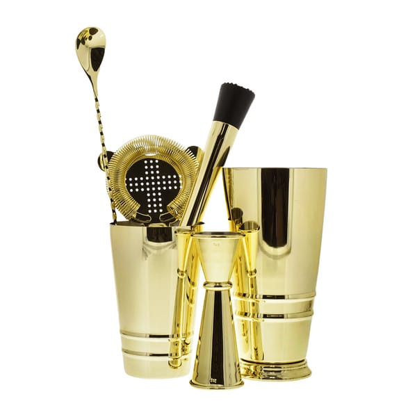 Bartool Set 5 pièces Gold