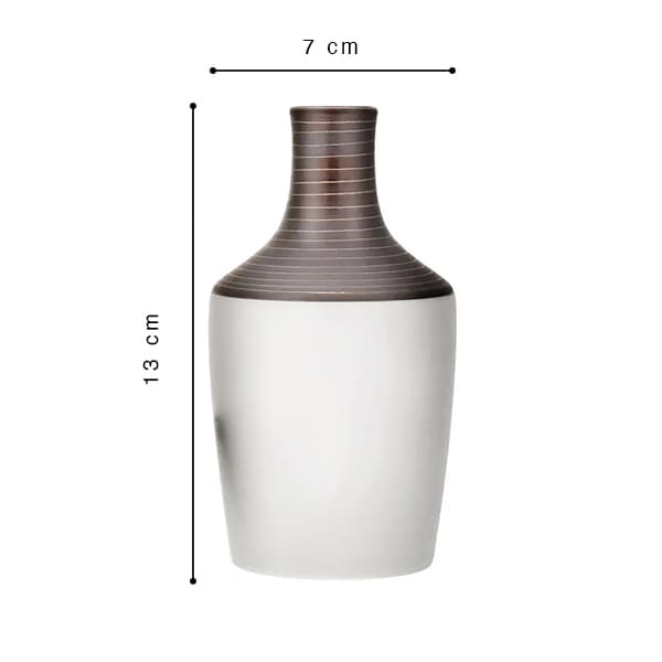 Kihara Sabisendan Carafe à Saké avec deux bols