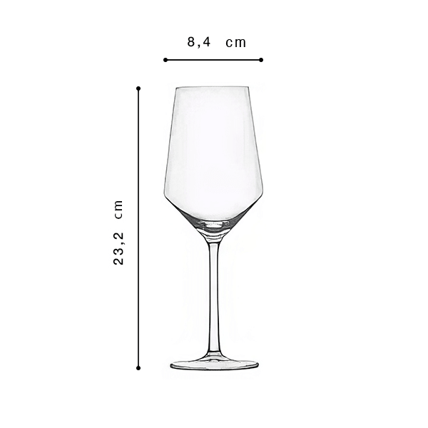 Zwiesel Glas Belfesta Verre à vin blanc Sauvignon Blanc 40.8cl Pack de 6
