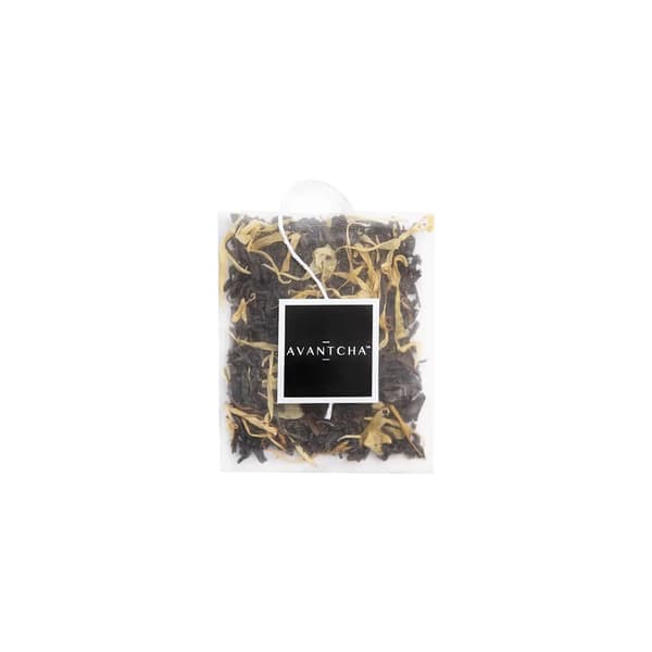 Avantcha Organic Majestic Earl Grey Black Tea Box mit 20 Teebeutel
