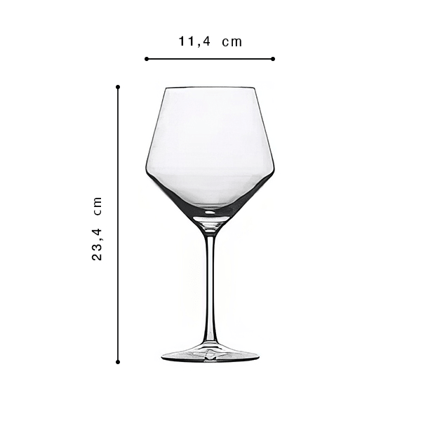 Zwiesel Glas Belfesta Burgunderpokal Rotweinglas 69.2cl 6er Pack