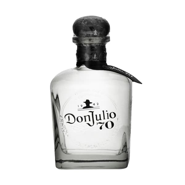Don Julio 70 Tequila Crystal Claro Añejo 70th Anniversary Limited Edition 70cl